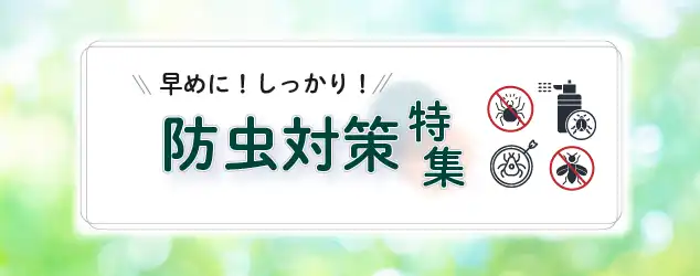 防虫対策特集